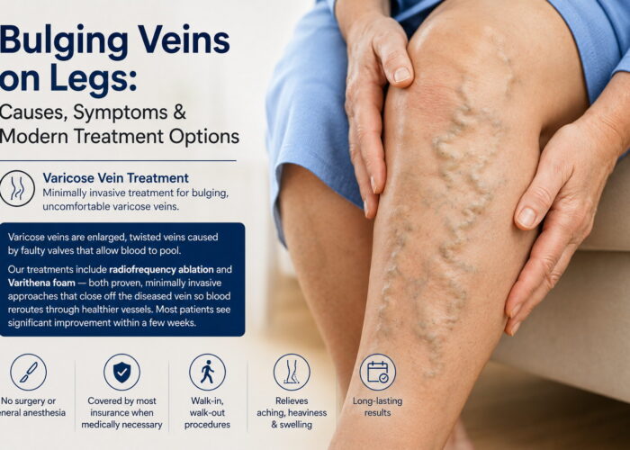 Bulging Veins on Legs: Causes, Symptoms & Modern Treatment Options