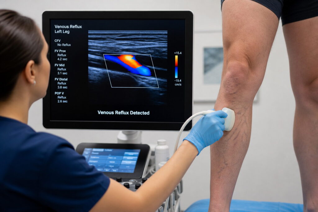 How Duplex Ultrasound Detects Venous Reflux and Guides Effective Treatment