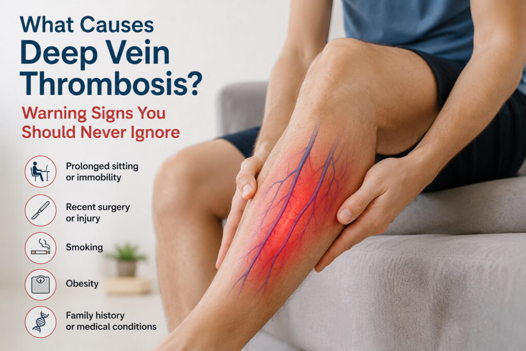 What Causes Deep Vein Thrombosis? Warning Signs You Should Never Ignore