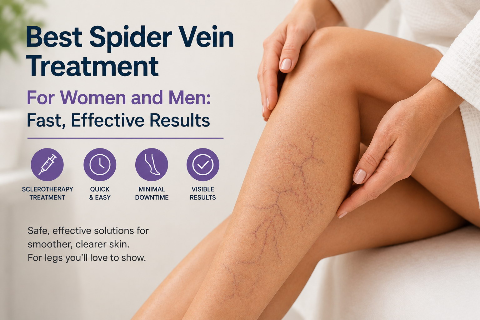 Best Spider Vein Treatment for Women and Men: Fast, Effective Results