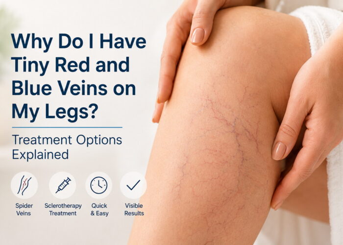 Why Do I Have Tiny Red and Blue Veins on My Legs? Treatment Options Explained